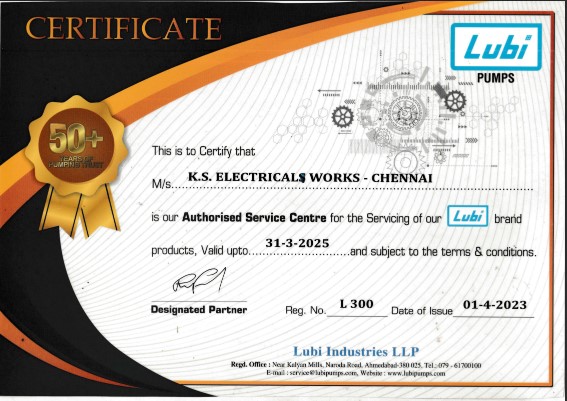 Dealership Certificate 3